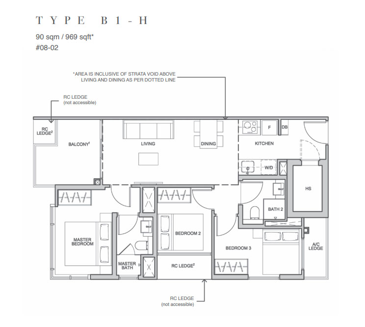 The Addition By Oxley Typical Units Layout
